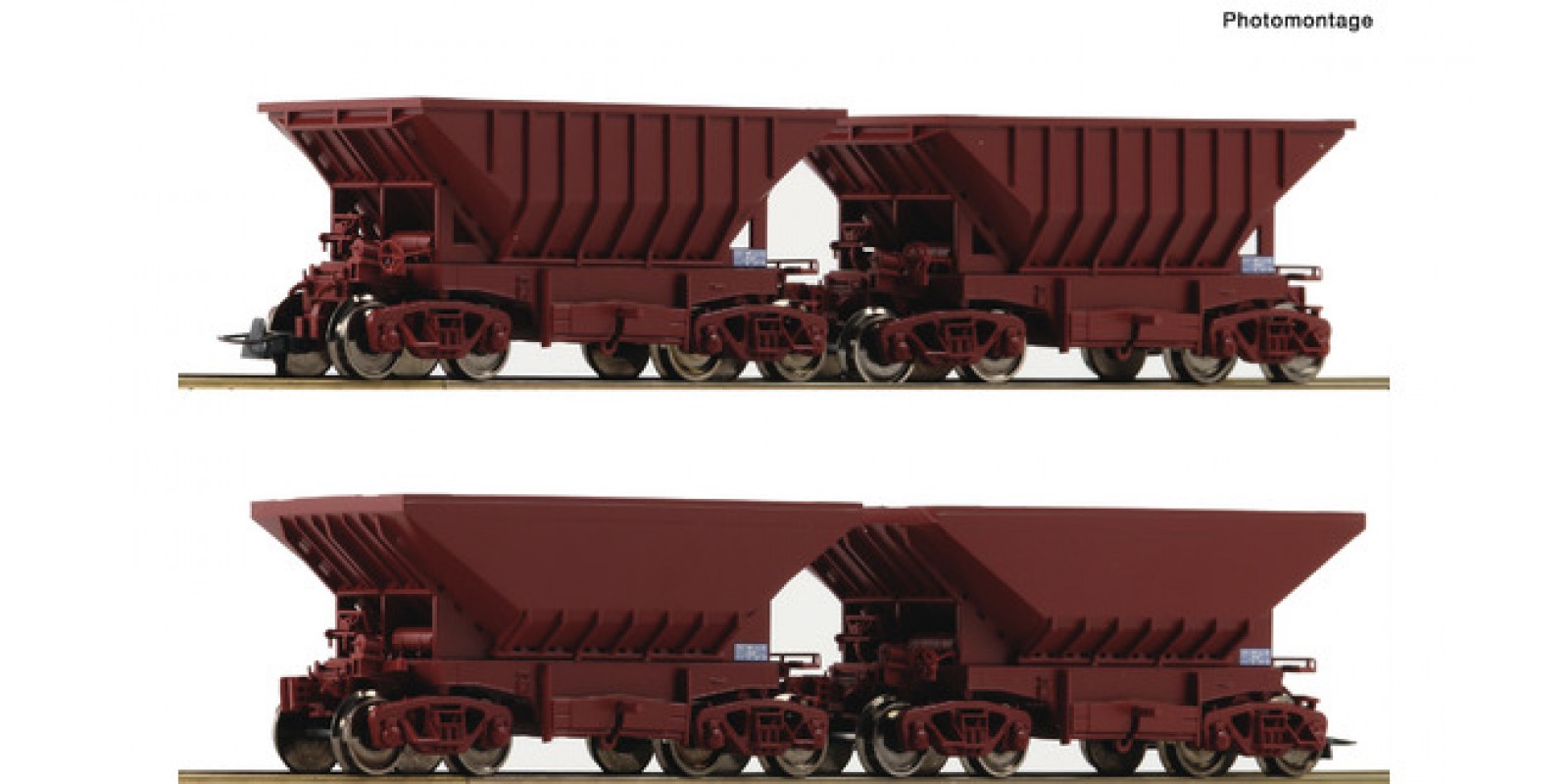 RO67084 - 4 piece set: Ore wagons, LKAB