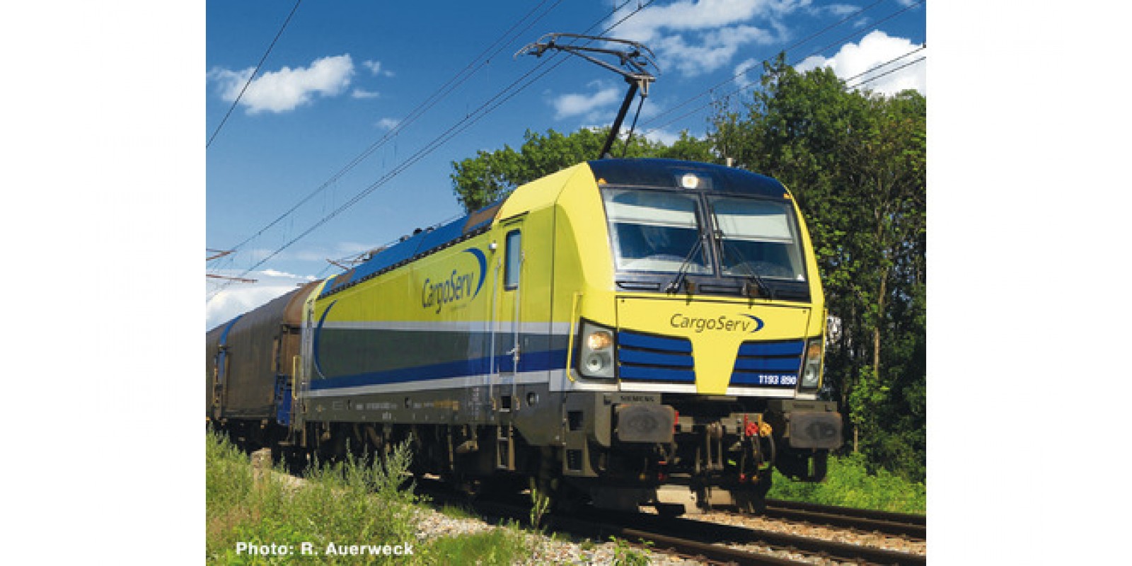 RO73923 - Electric locomotive 1193 890, Cargoserv