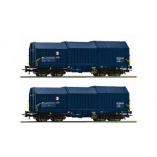 RO76446 - 2 piece set: Telescoping hood wagons, ZSSK Cargo