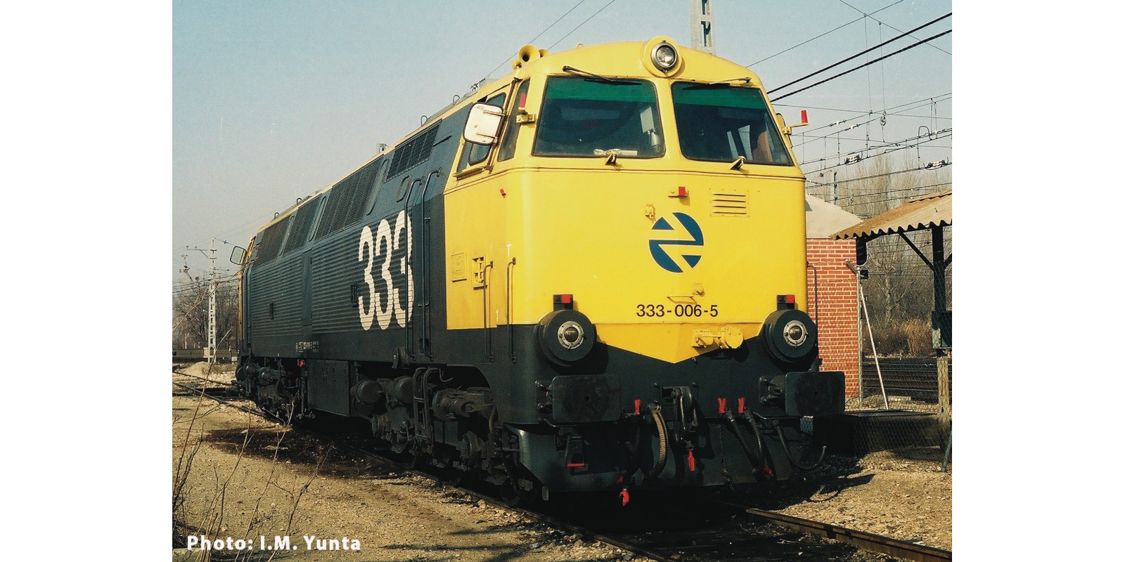 RO73694 - Diesel locomotive D 333, RENFE