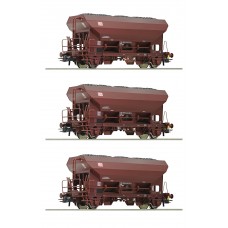 RO76170 - 3 piece set self unloading hopper wagons, DB AG