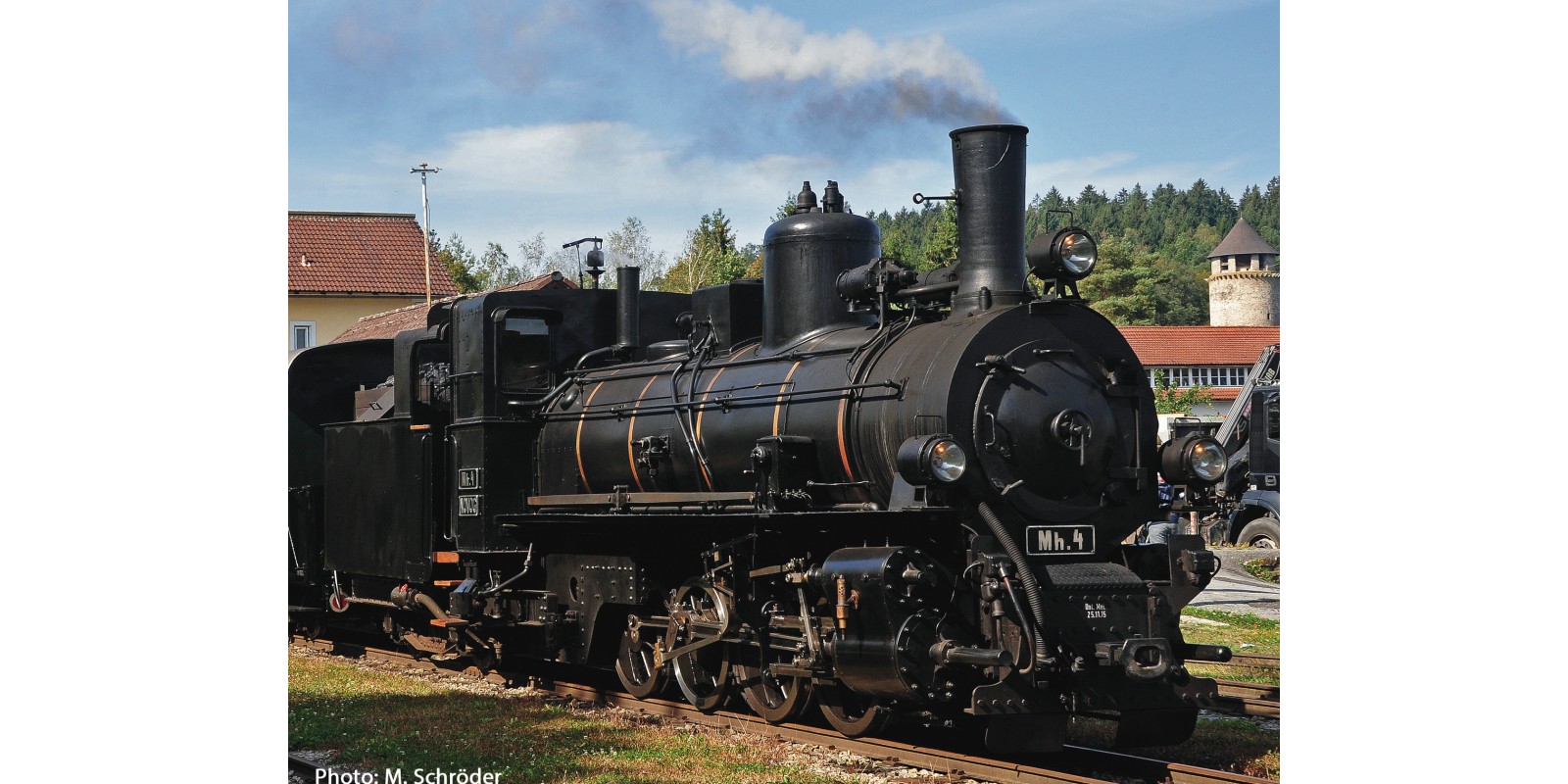 RO33273 - Steam locomotive Mh.4, NÖVOG