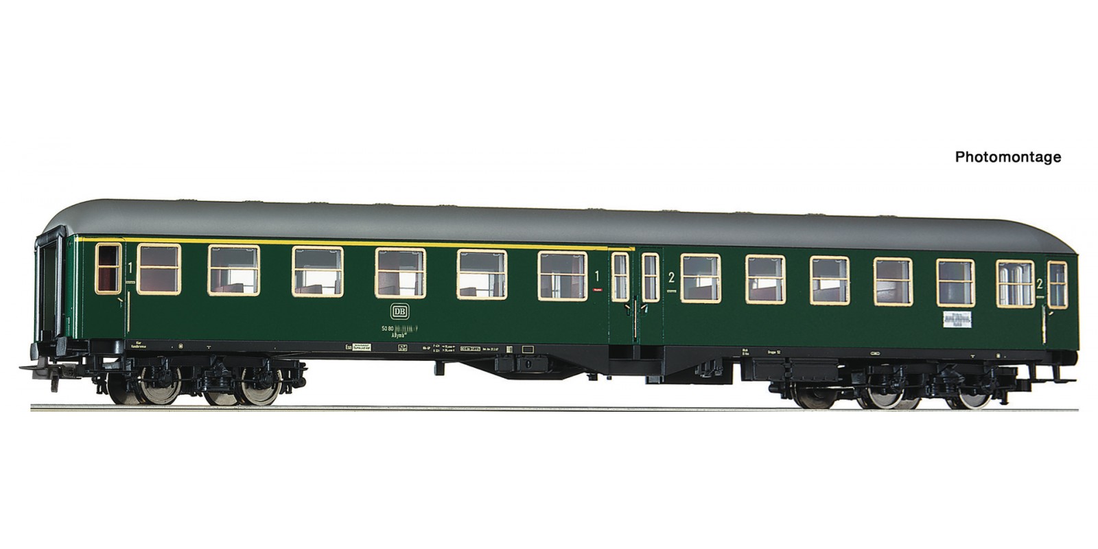 RO54461 - 1st/2nd class center entry coach, DB