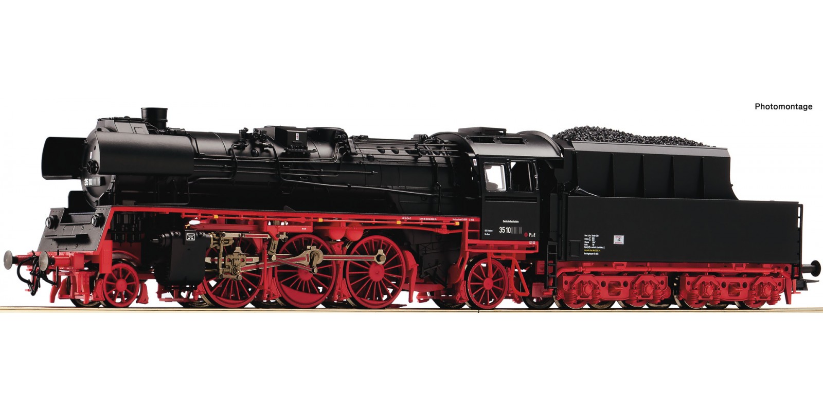 RO72148 - Steam locomotive class 35.10, DR