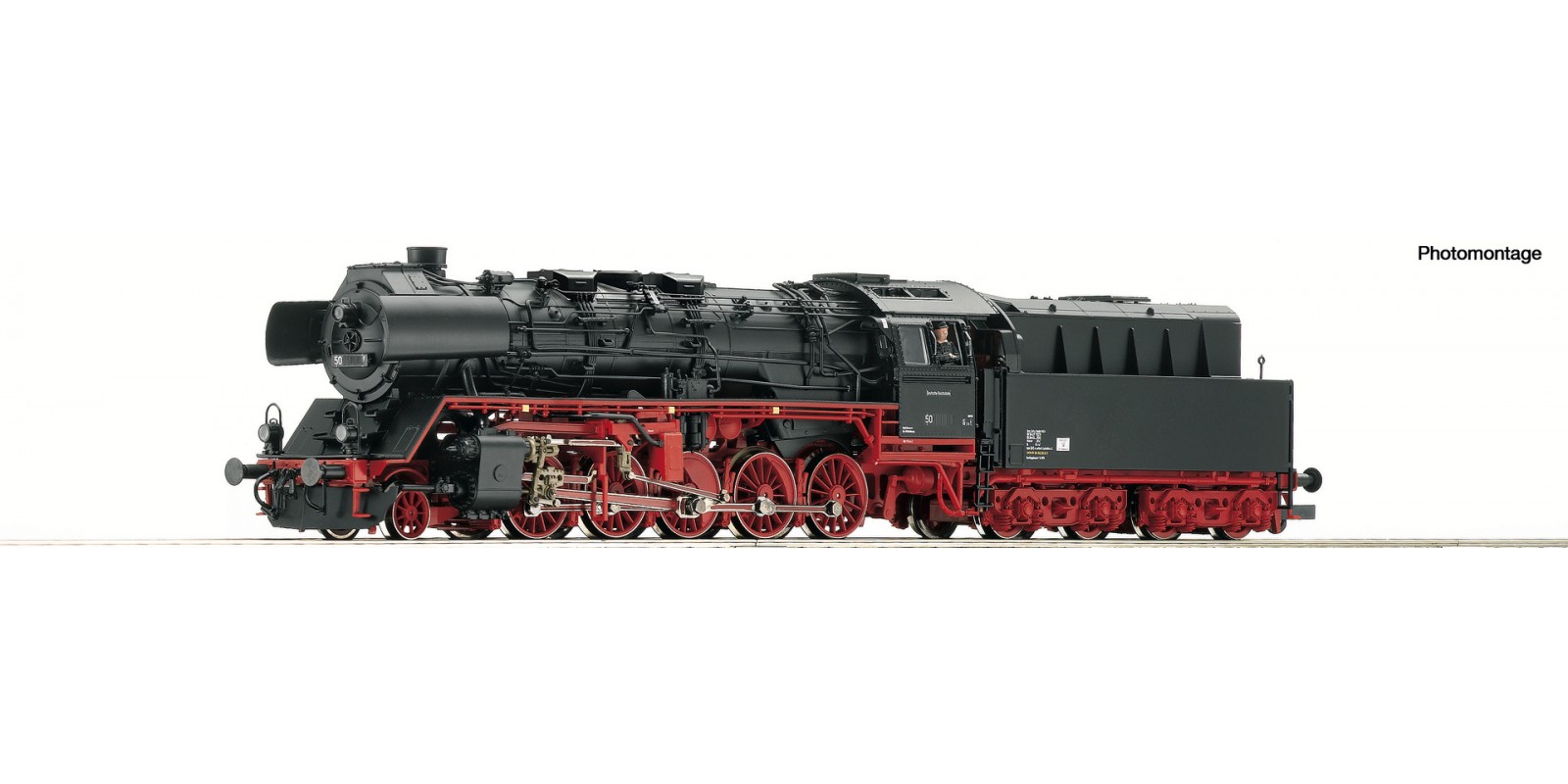 RO72244 - Steam locomotive class 50.50, DR