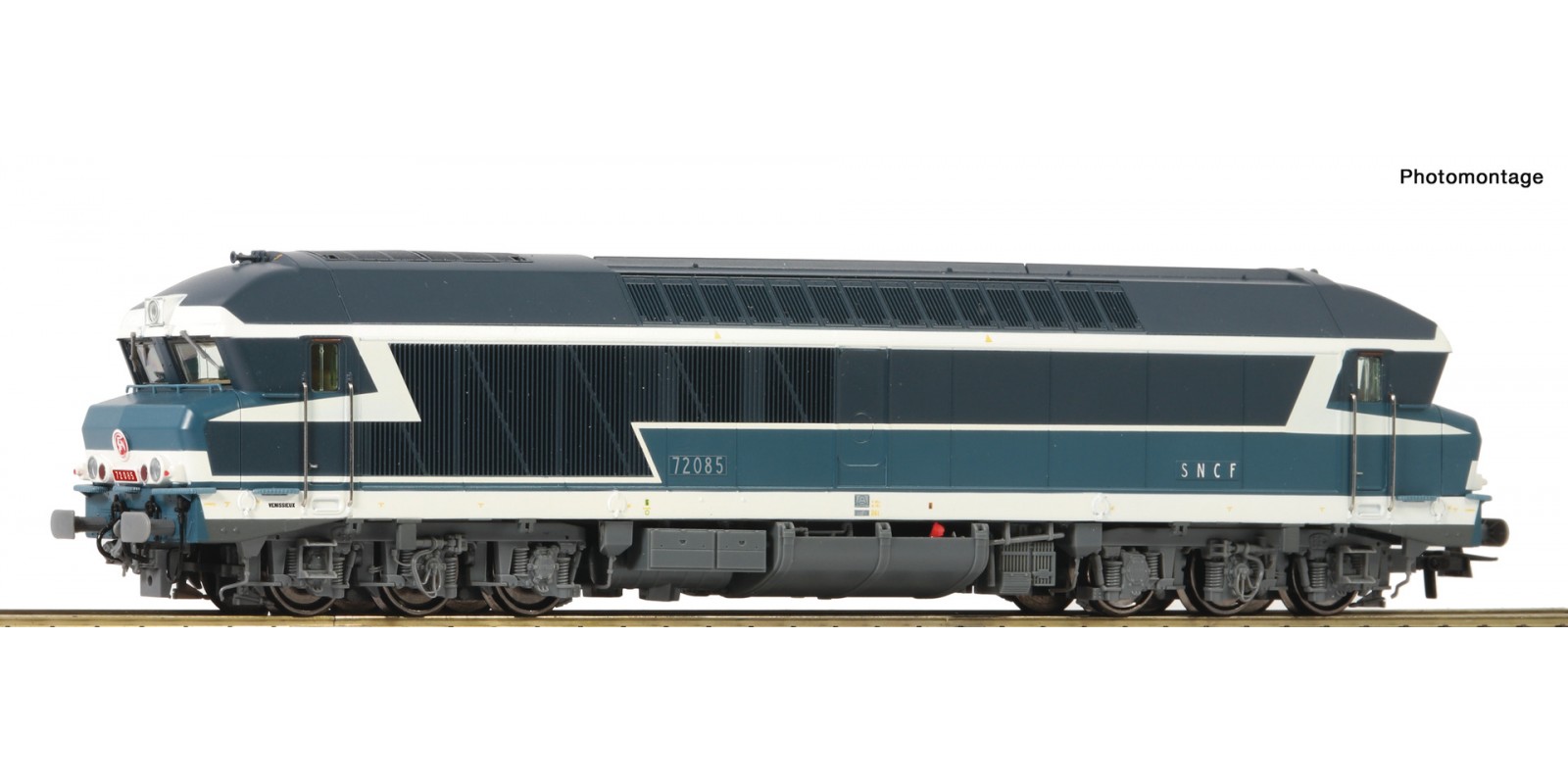 RO73004 - Diesel locomotive CC 72000, SNCF