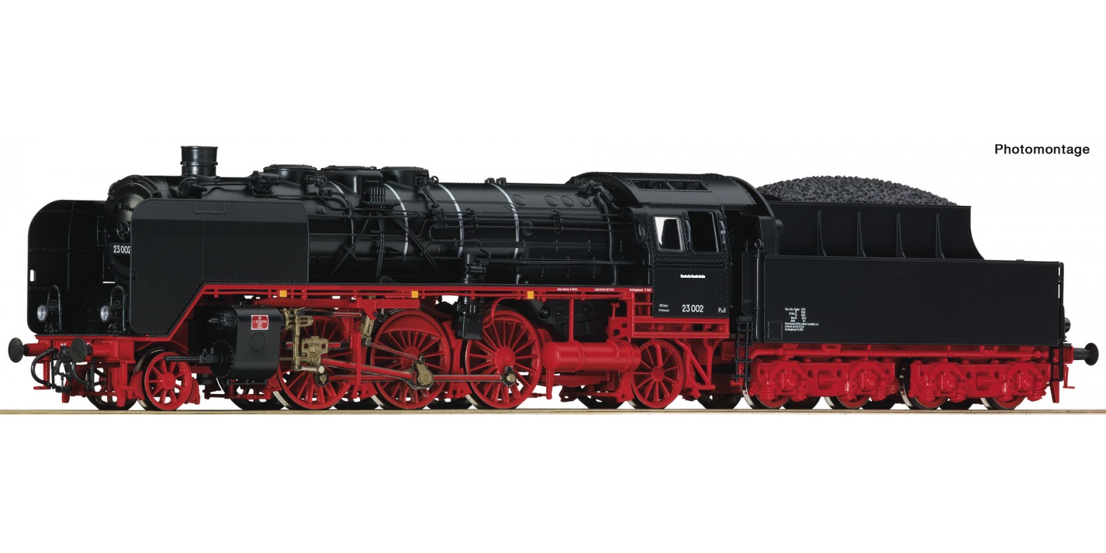 RO73018 - Steam locomotive 23 002, DB