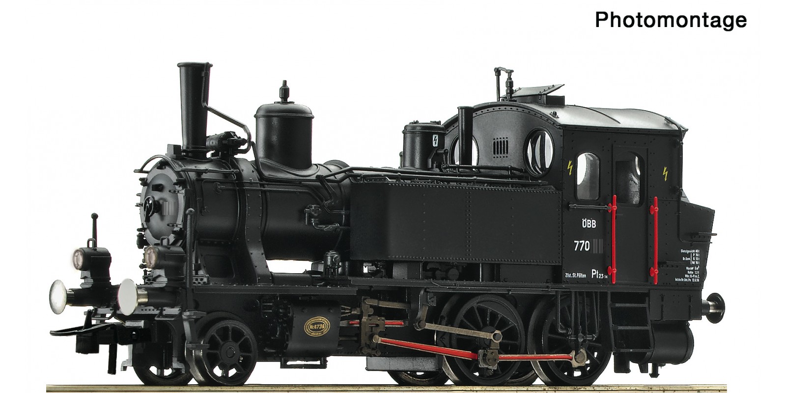RO73054 - Steam locomotive class 770, ÖBB
