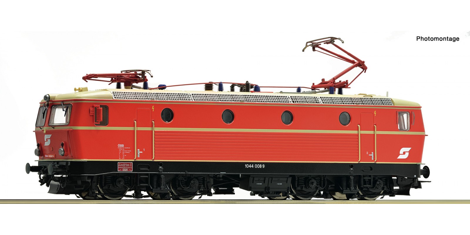 RO73070 - Electric locomotive 1044 008-9, ÖBB