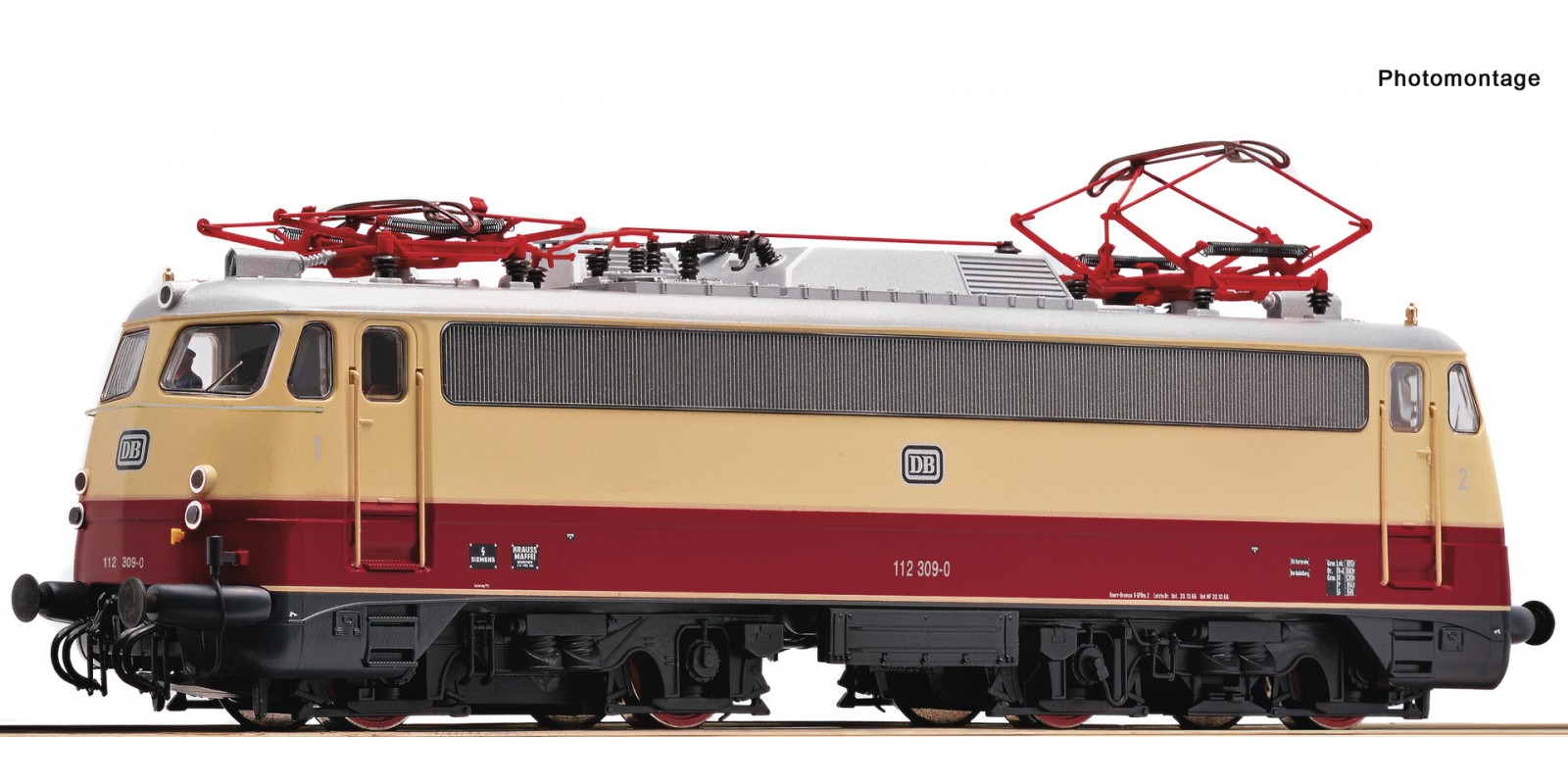 RO73076 - Electric locomotive 112 309-0, DB