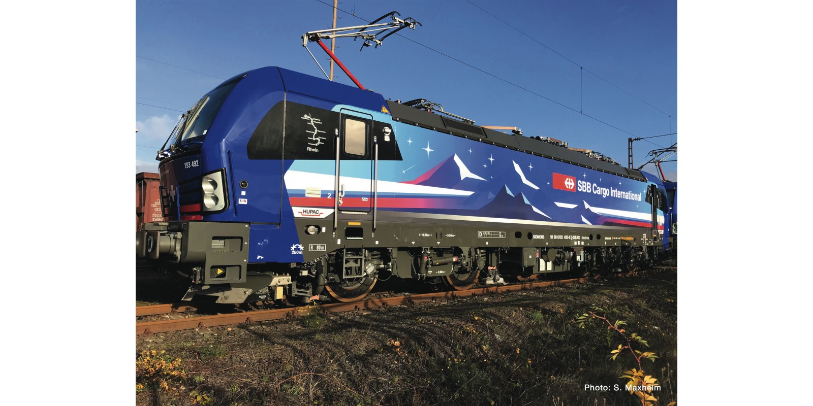 RO73116 - Electric locomotive class 193, HUPAC/SBB