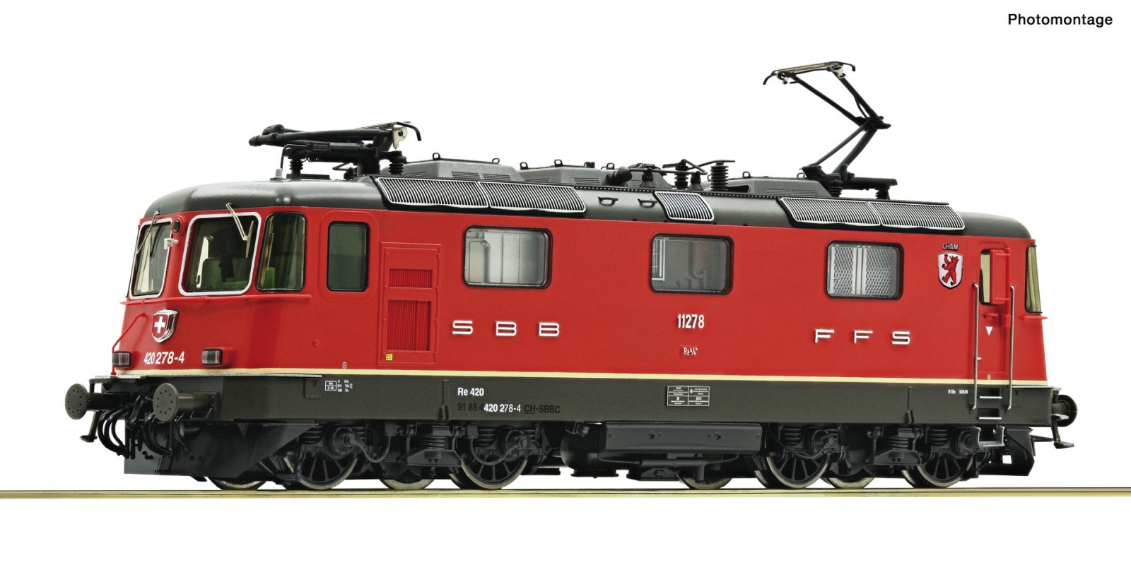 RO73258 - Electric locomotive 420 278-4, SBB