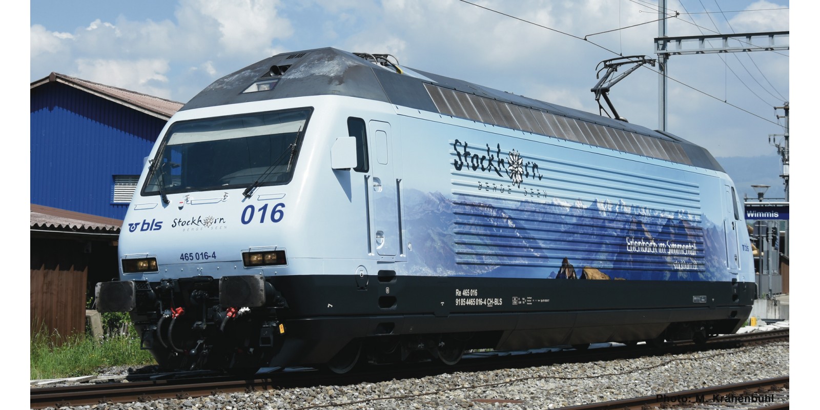 RO73269 - Electric locomotive Re 465 016 “Stockhorn”, BLS
