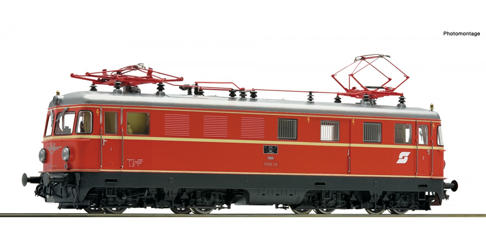 RO73298 - Electric locomotive 1046.18, ÖBB