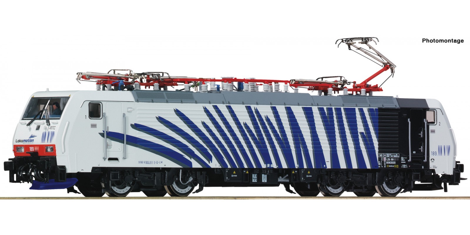 RO73316 - Electric locomotive class 189, Lokomotion