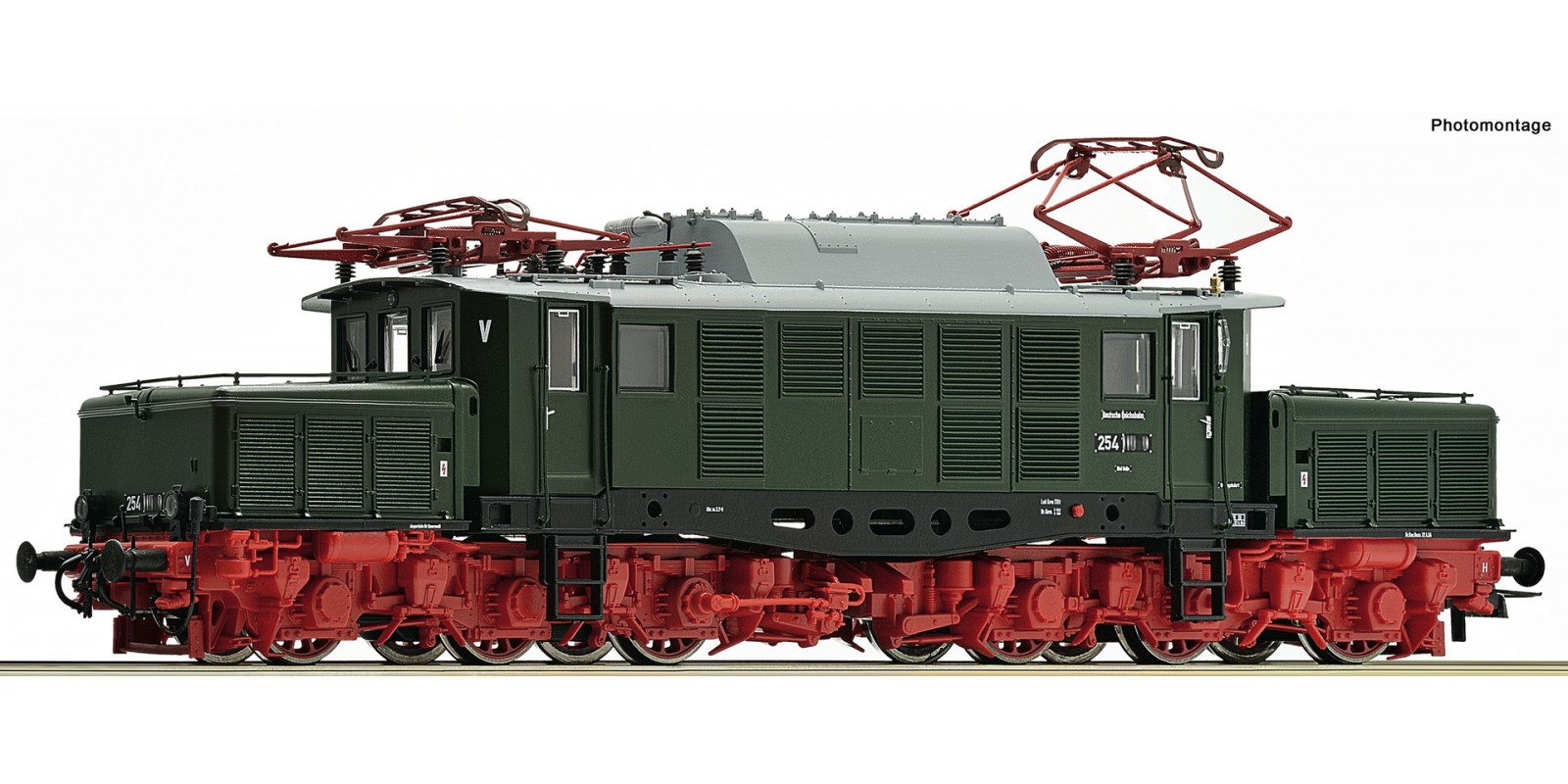 RO73362 - Electric locomotive class 254, DR