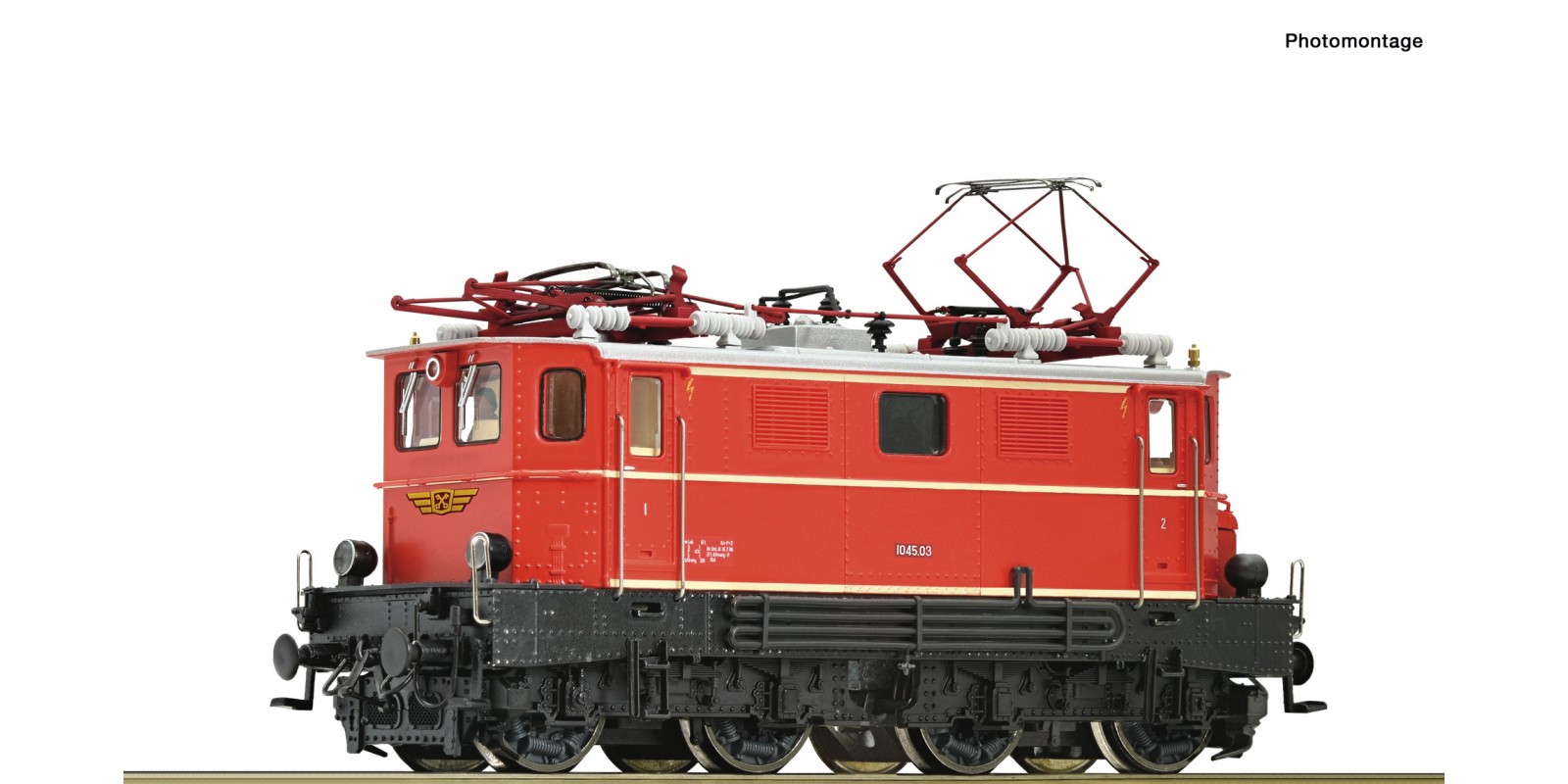 RO73503 - Electric locomotive 1045.03, MBS
