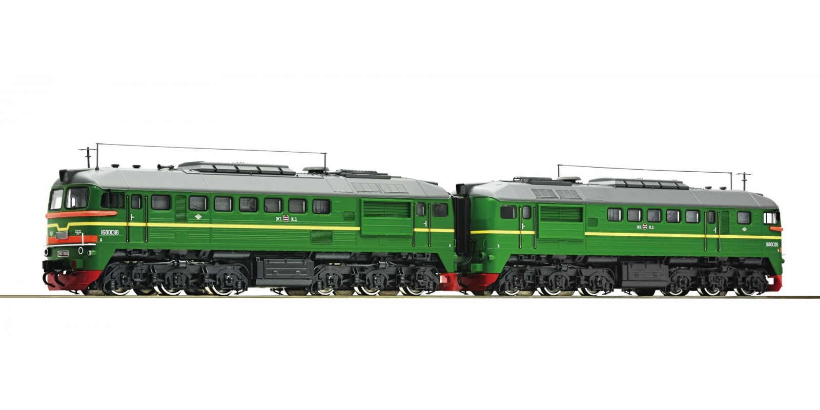 RO79795 - Diesel locomotive 2M62, RZD, AC, SOUND