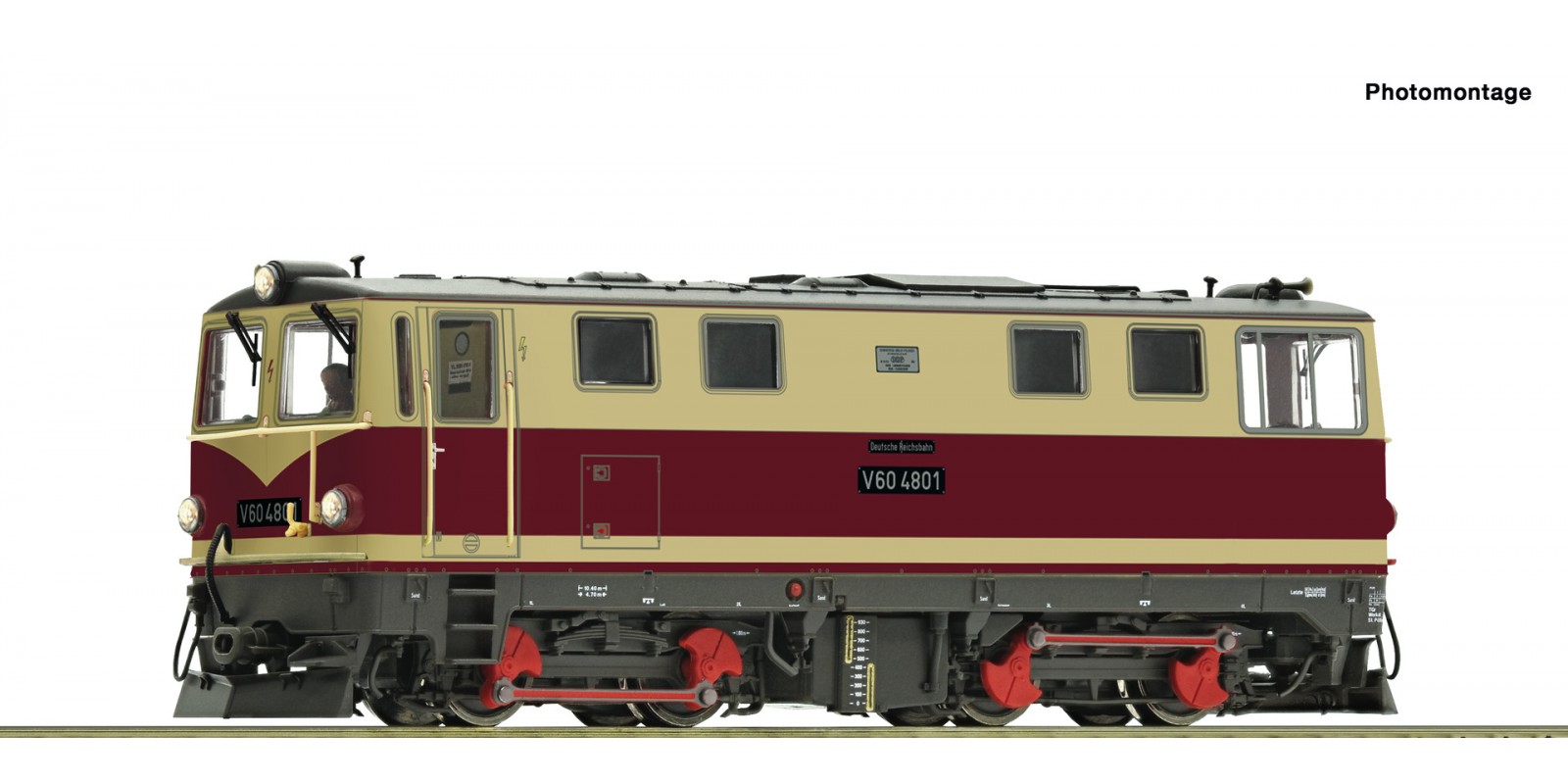 RO33315 - Diesel locomotive class V 60 K, DR