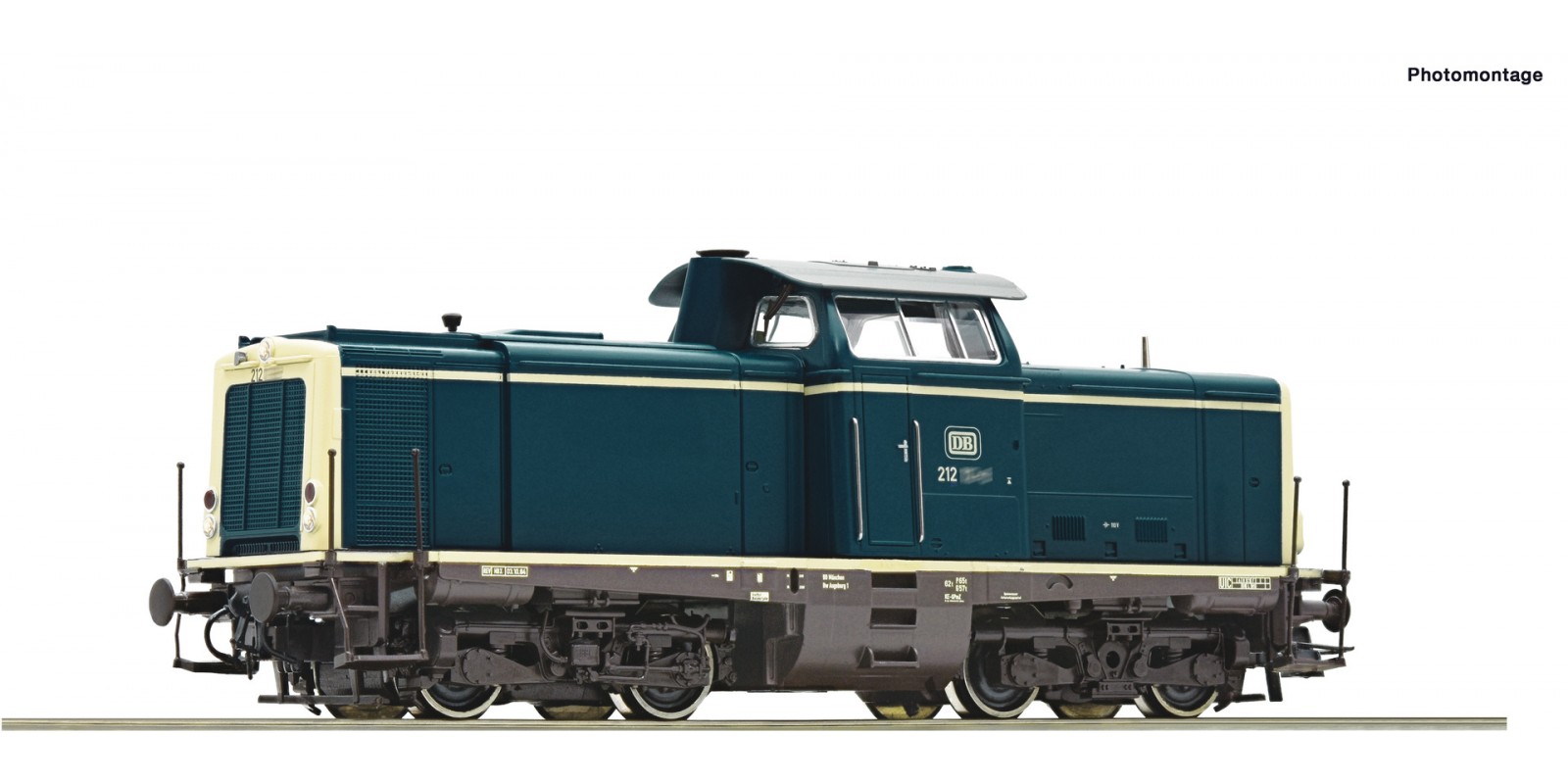 RO58539 Diesellok BR 212 oz/b DB AC-Sn