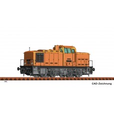 RO70263 Diesellok BR 106 DR orange    