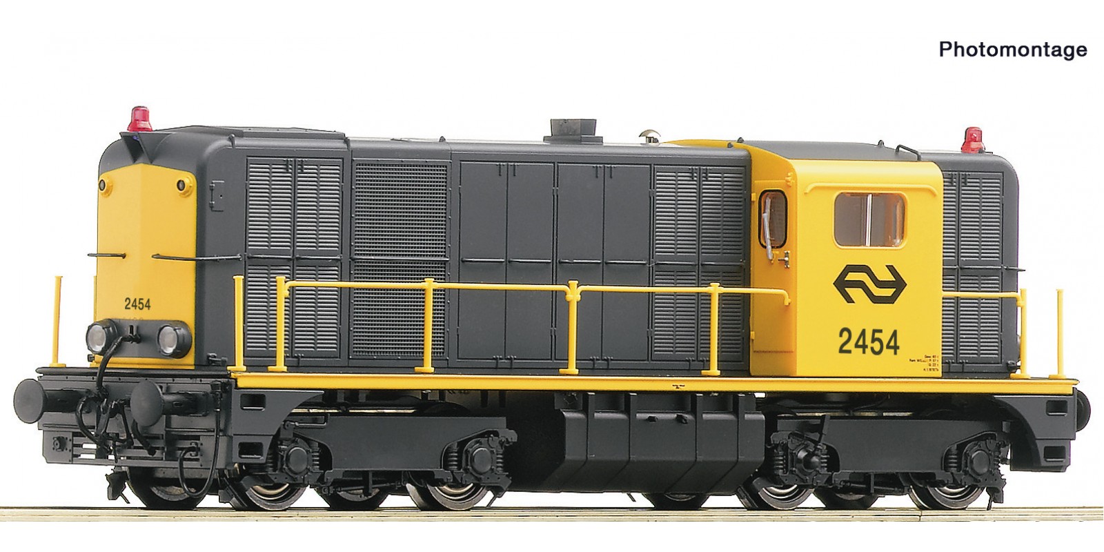 RO70789 Diesellok Serie 2454 ge/gr    