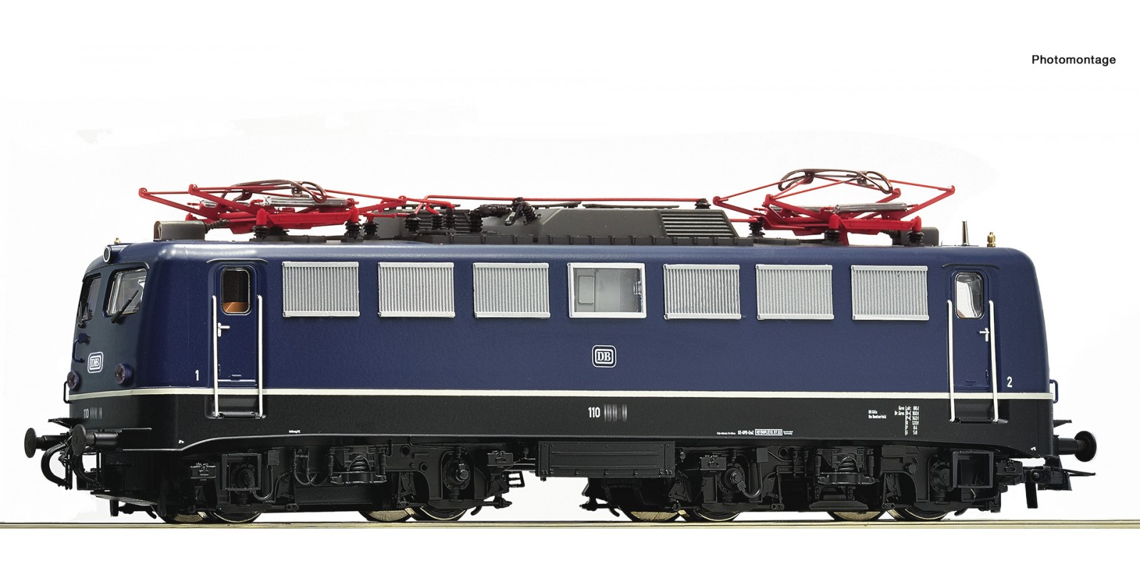 RO73075 E-Lok BR 110.1 DB blau Snd.   