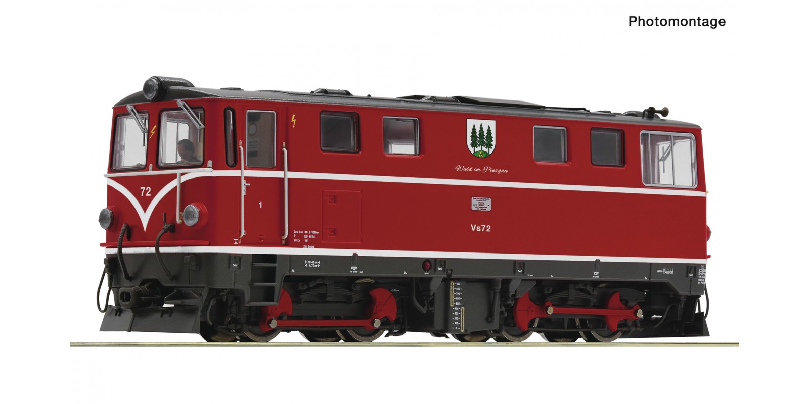 RO33320 Diesel locomotive Vs 72