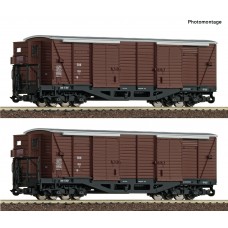 RO34583 2 piece set: Covered goods wagons