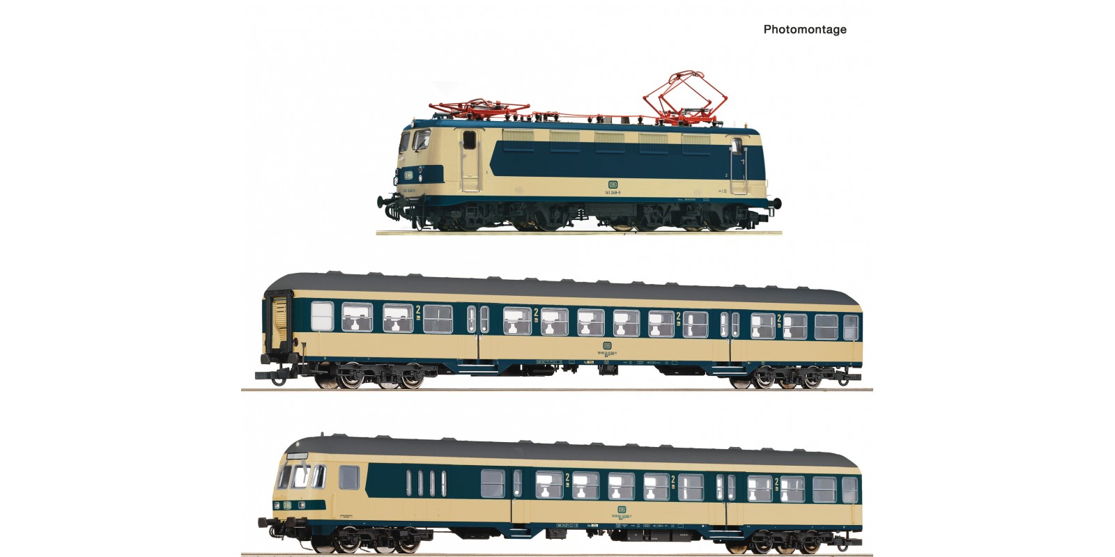 RO61483 3 piece set: The Karlsruhe train