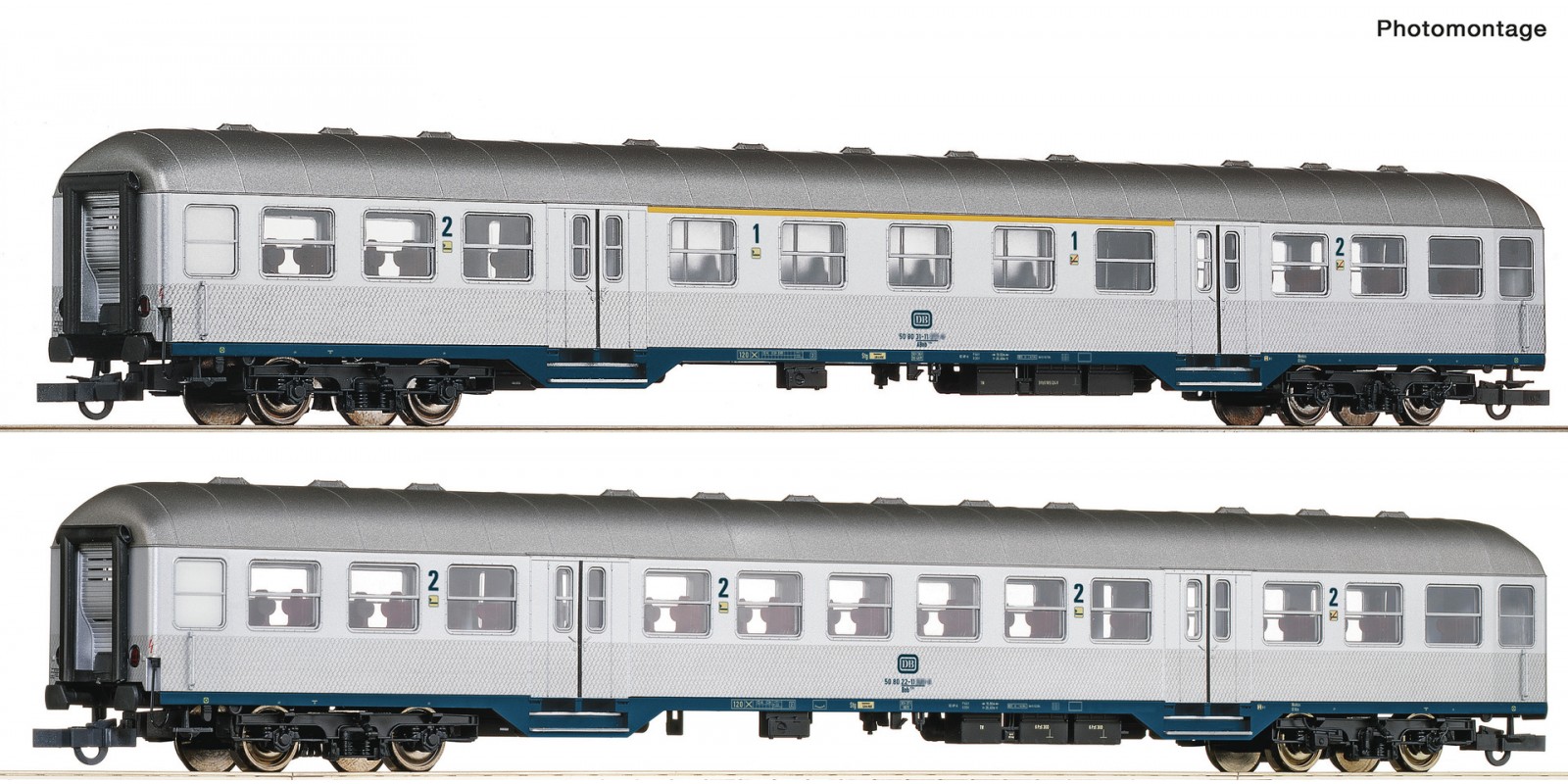 RO64175 2 piece set: The Karlsruhe train