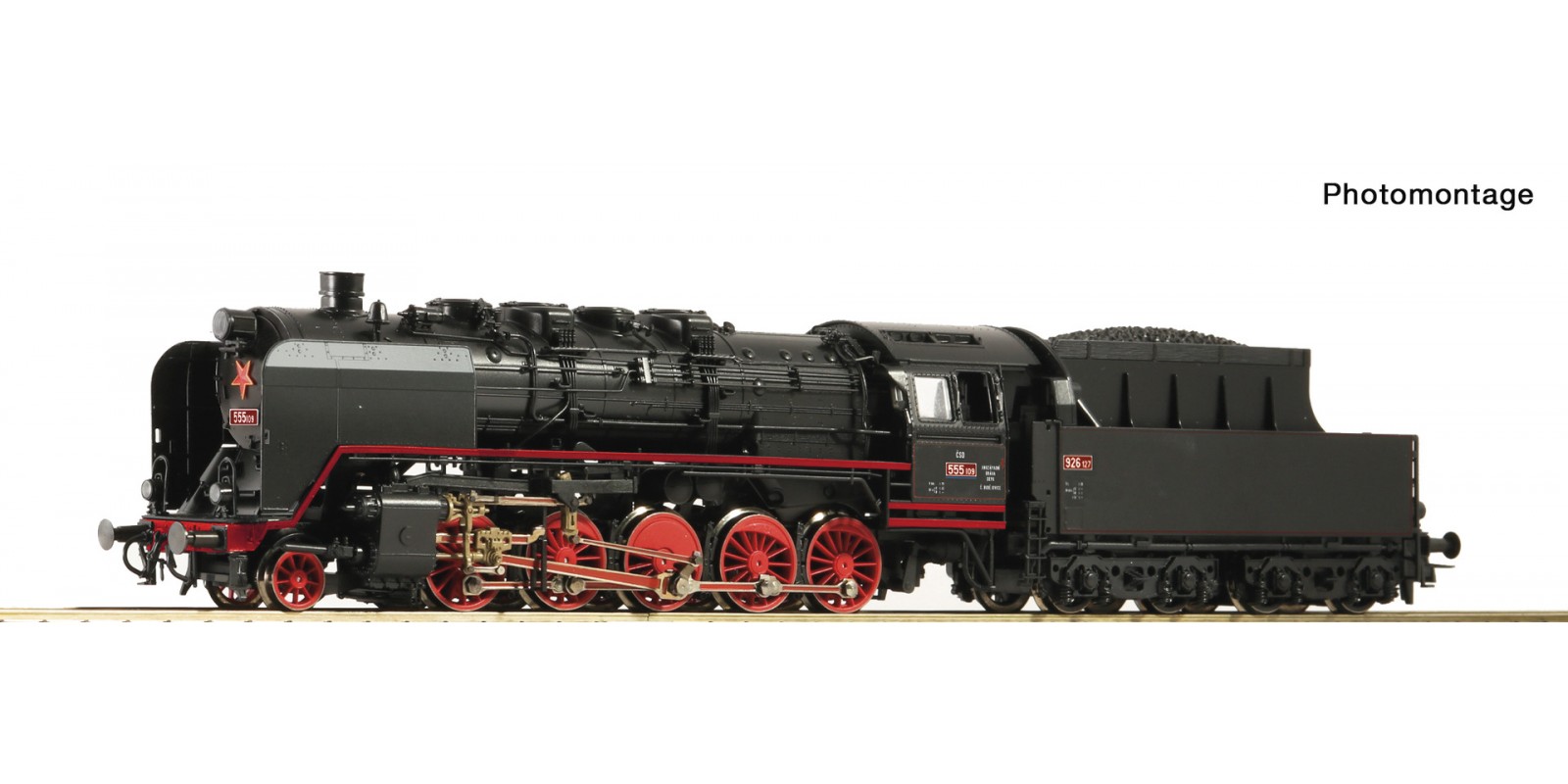 RO70273 Steam locomotive 555 109