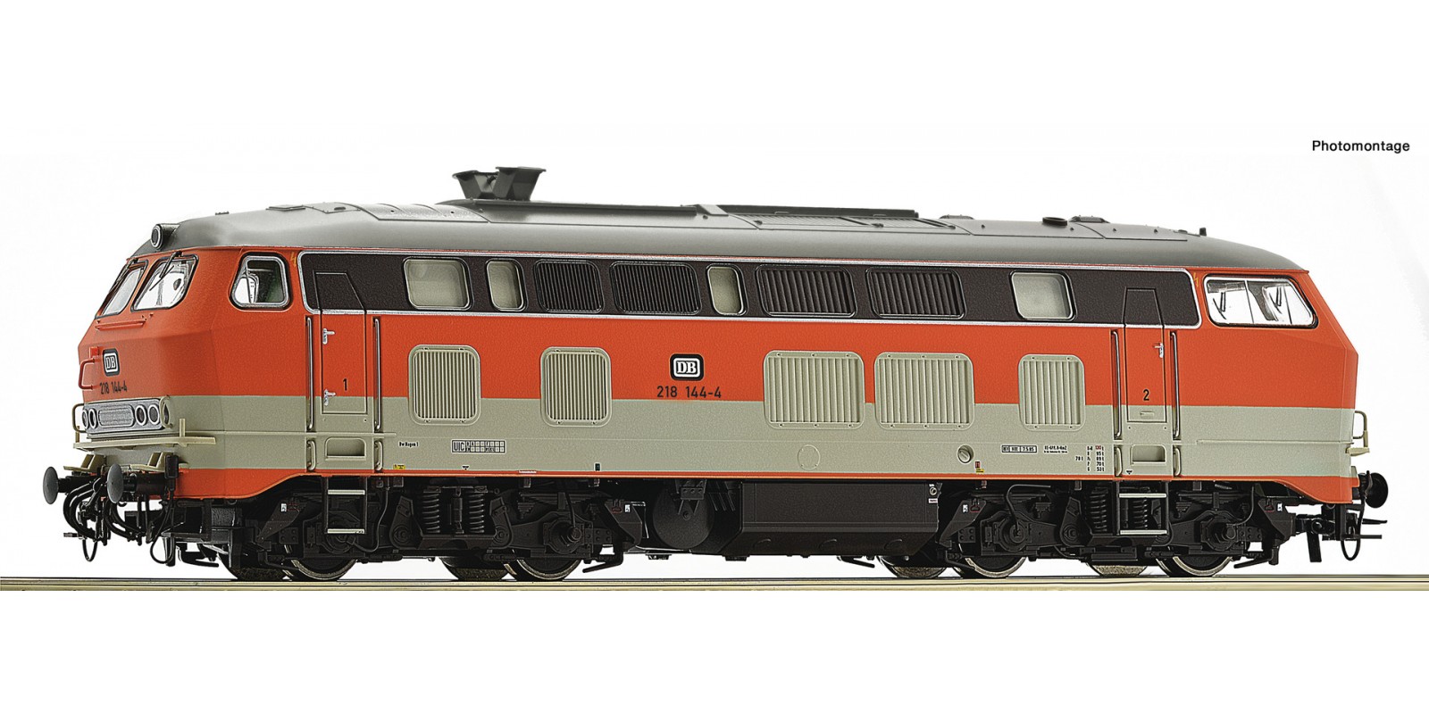 RO70749 Diesel locomotive 218 144-4