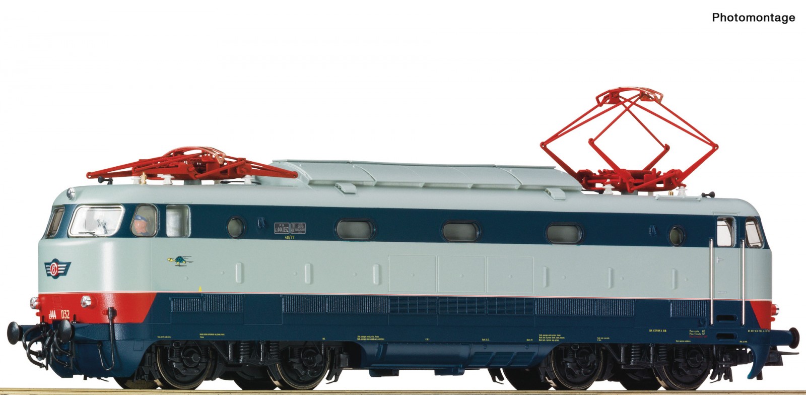RO70890 Electric locomotive E.444.032