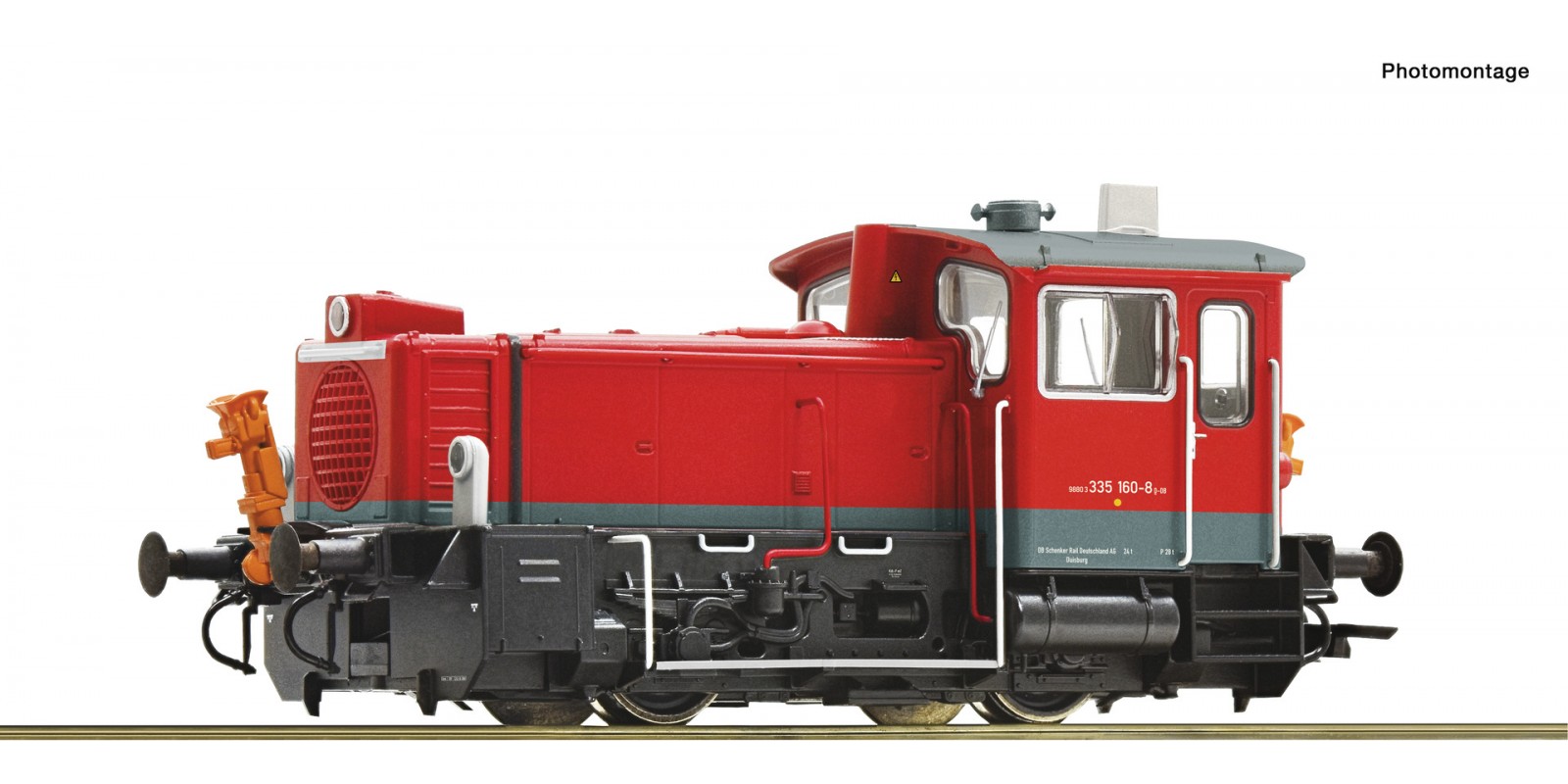 RO72017 Diesel locomotive 335 160-8