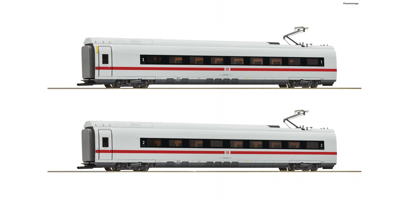 RO72096 2 piece set: Intermediate coaches class 407