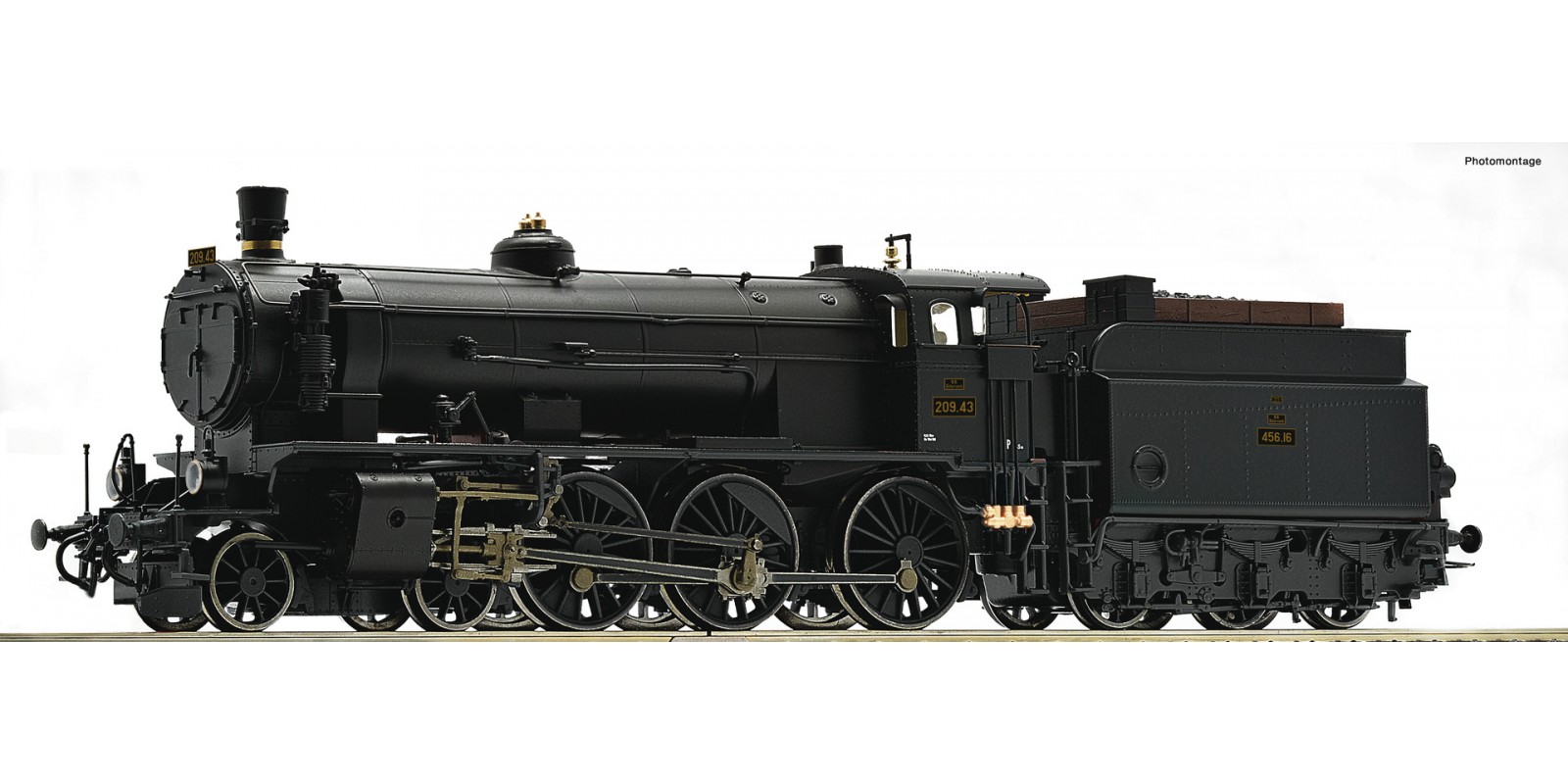 RO72108 Steam locomotive 209.43