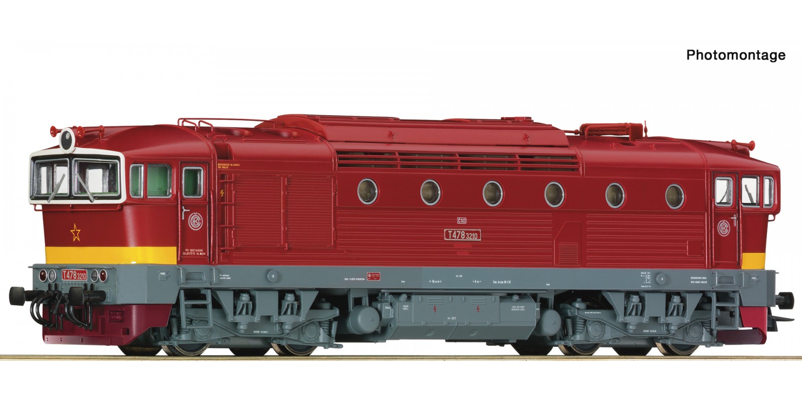 RO72946 Diesel locomotive class T 478.3