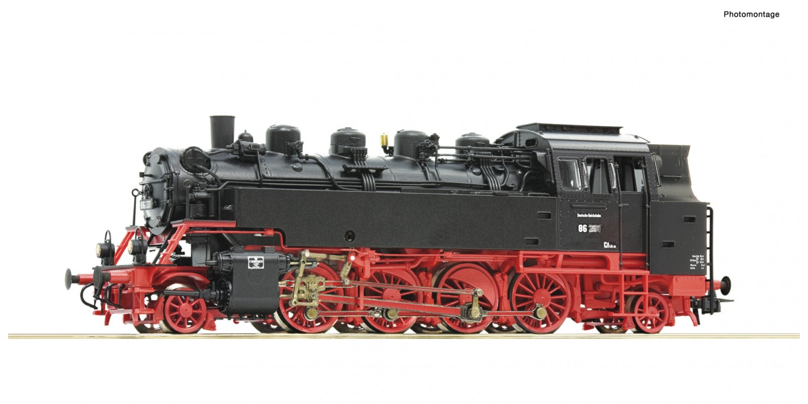 RO73028 Steam locomotive 86 270