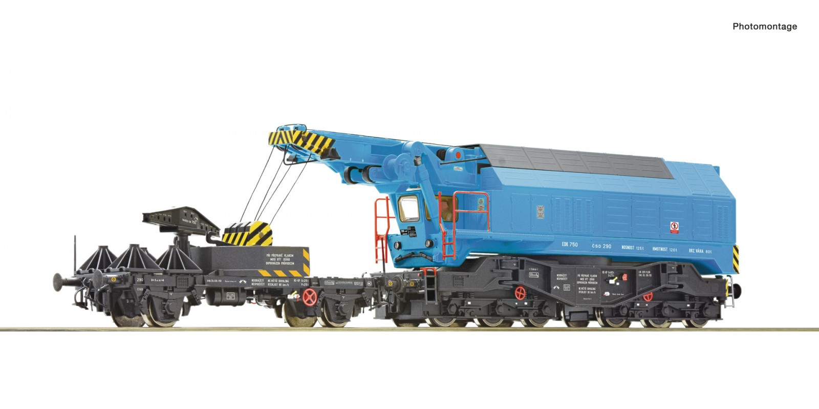 RO73038 Digital railway slewing crane