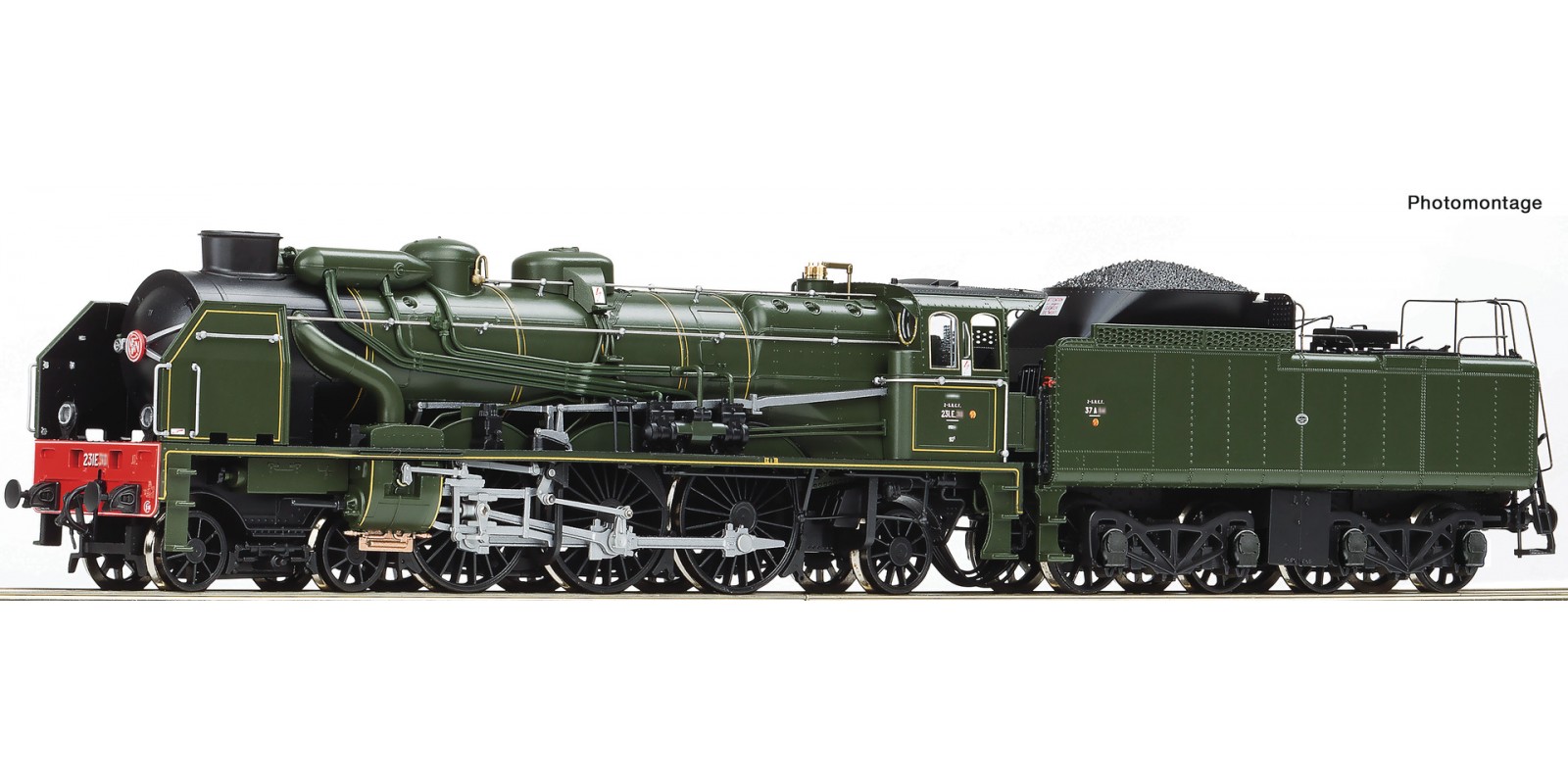 RO73078 Steam locomotive 231 E 40