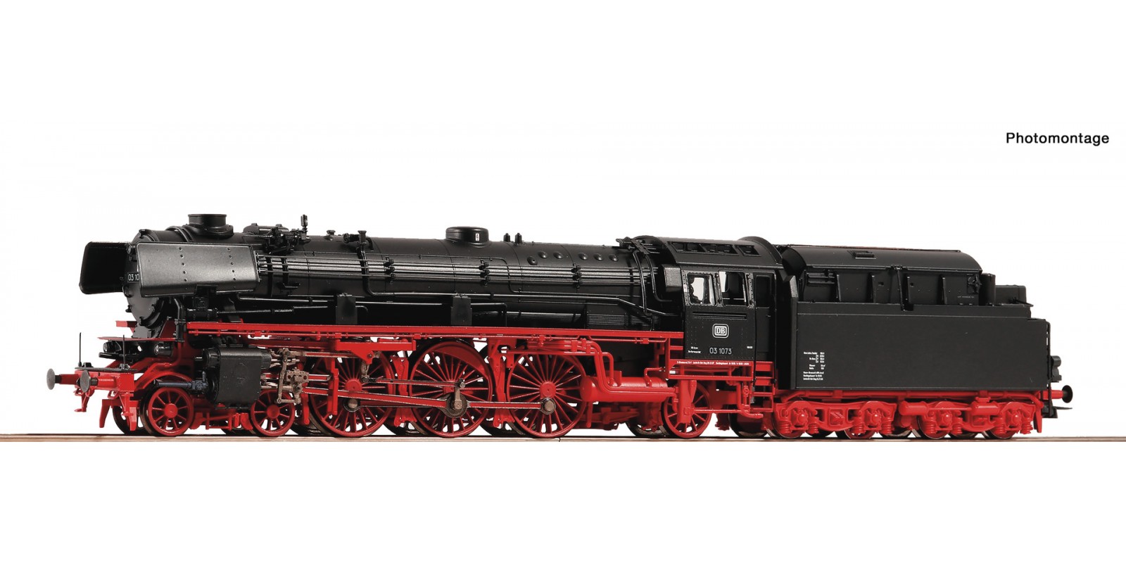 RO73120 Steam locomotive 03 1073