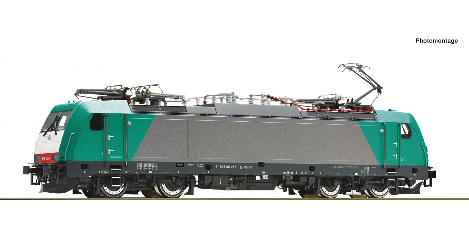 RO73227 Electric locomotive 186 247-3