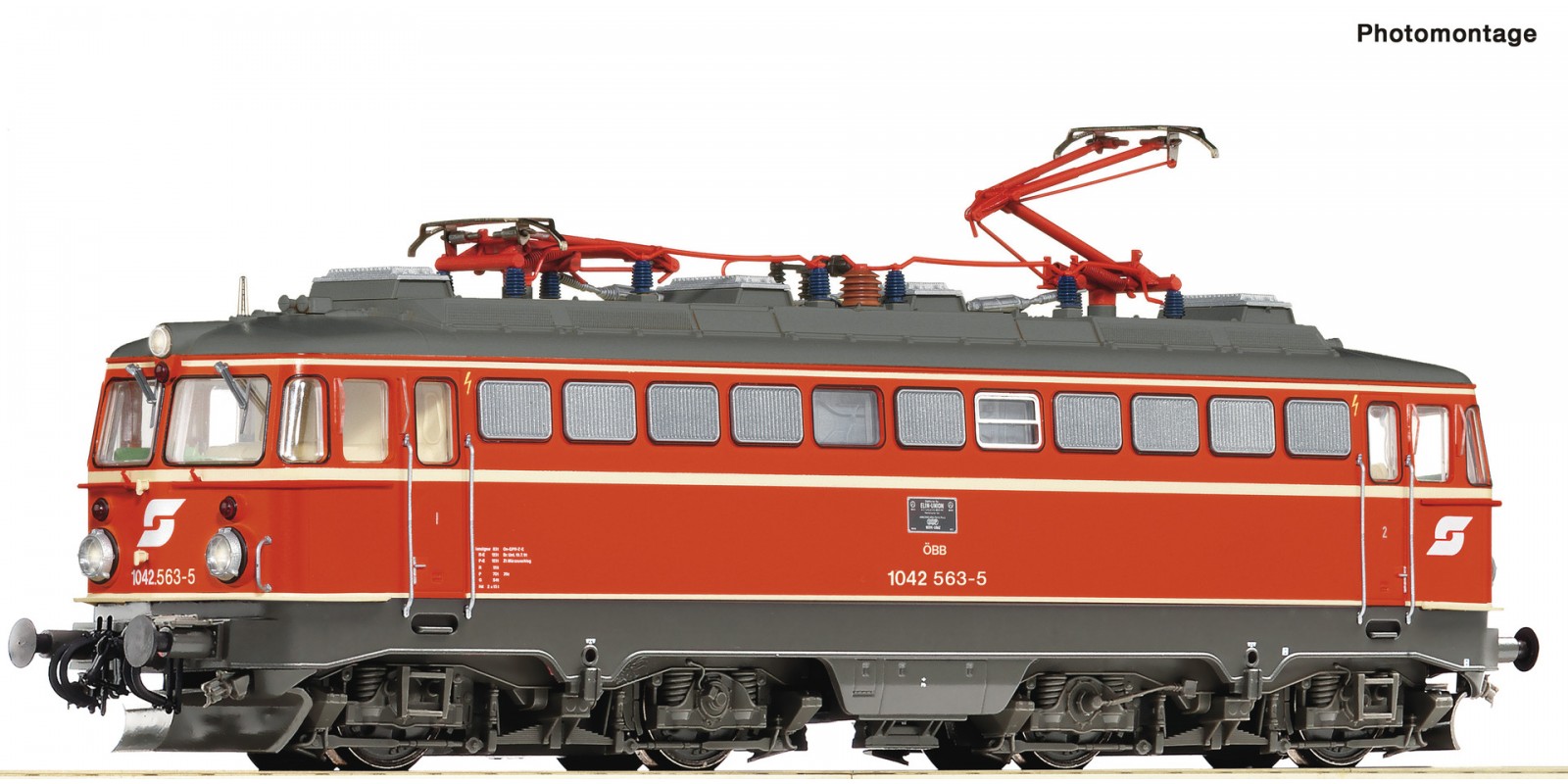 RO73609 Electric locomotive 1042 563-5