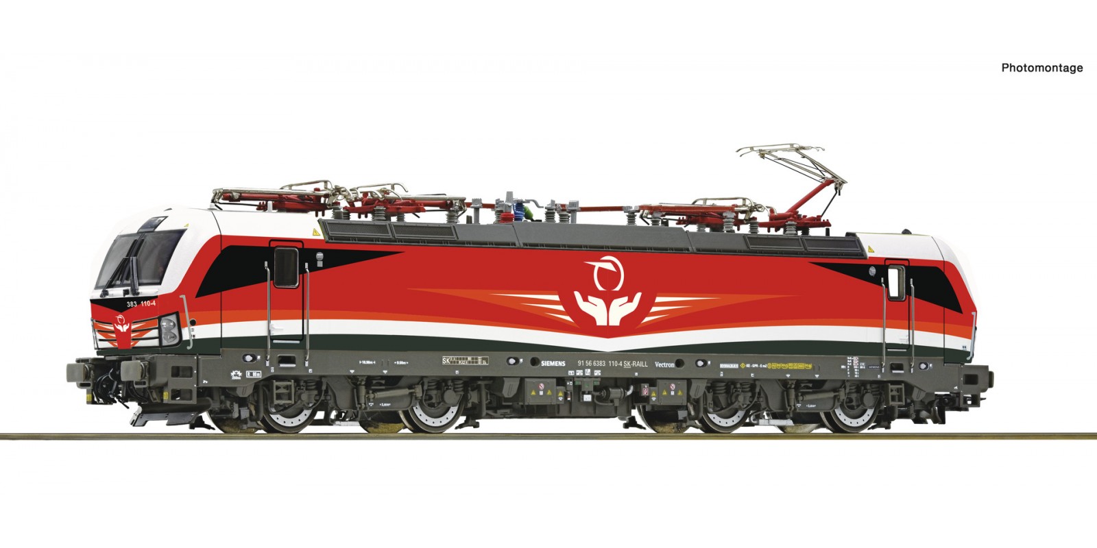 RO73914 Electric locomotive 383 110-4