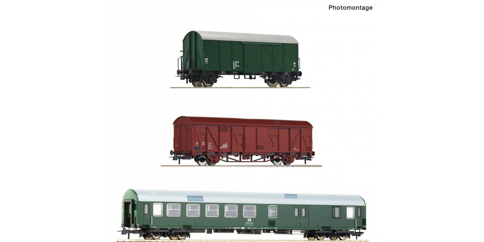 RO74053 3 piece set: Track maintenance train