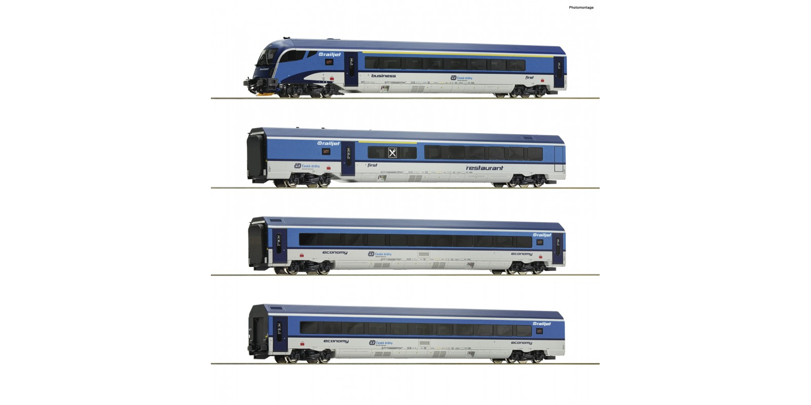 RO74065 4 piece set: “Railjet”