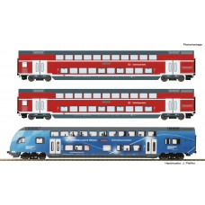RO74156 3 piece set: Double-deck coaches