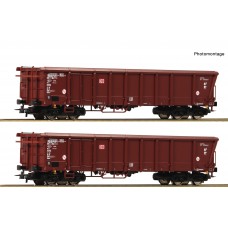 RO76014 2 piece set: Rolling roof wagons