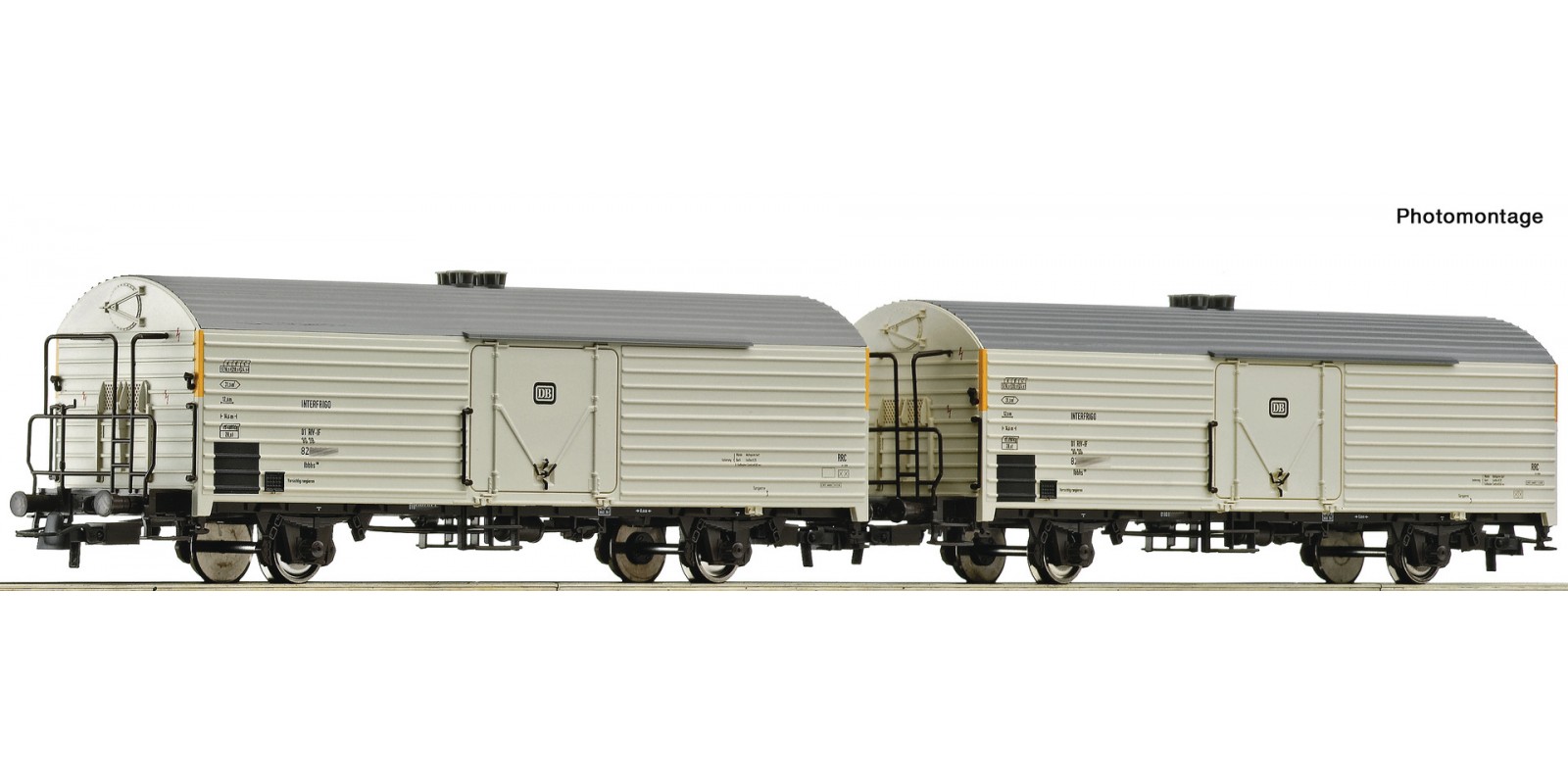 RO76034 2 piece set: Refrigerator wagons